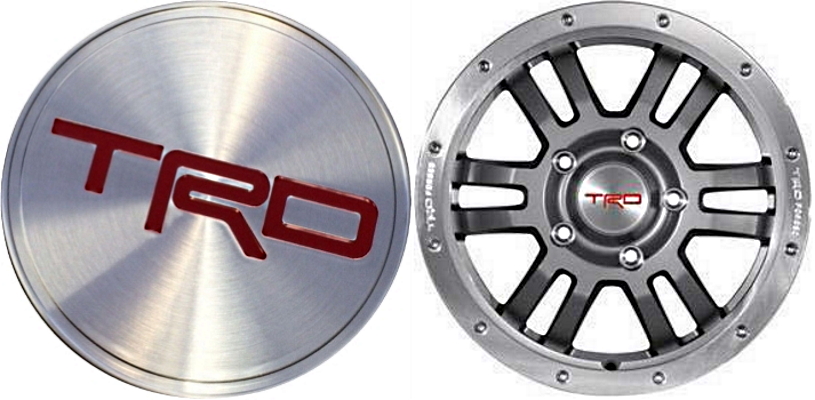 C69574 Toyota Land Cruiser, Sequoia, Tundra TRD Brushed OEM Center Cap #PTR1834071