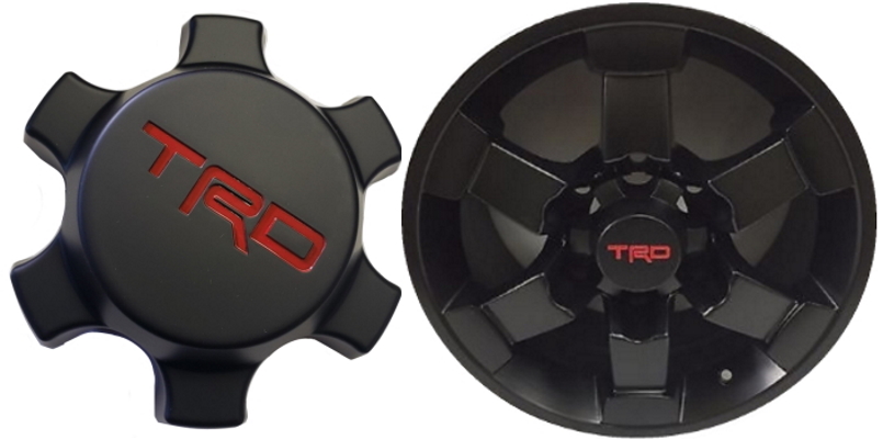C69578U03 Toyota FJ Cruiser OEM Black TRD Center Cap #PTR2035081
