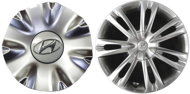 C70785H Hyundai Genesis OEM Center Cap #529603M250