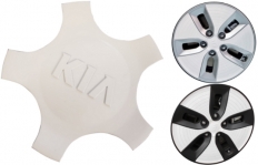 C74740U01 KIA Soul EV OEM White Center Cap #52960E4000