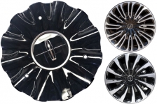 C10240 Lincoln Aviator OEM Black Center Cap #LC5Z1130B