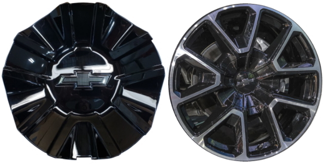 C14035 Chevrolet Suburban, Tahoe OEM Black Center Cap #84459799