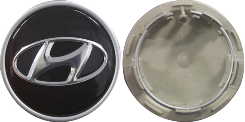 C70980 Hyundai Venue OEM Black Center Cap  #52960K2200