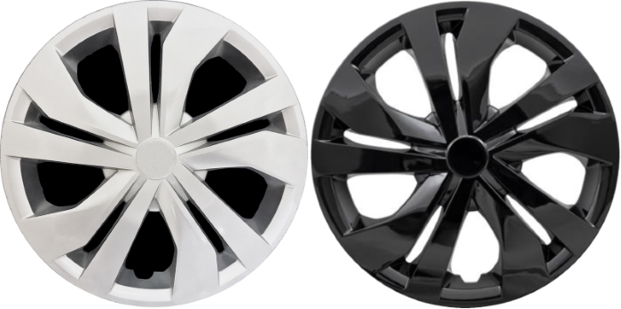 Set wheel covers Rialto Pro 15-inch silver/black 