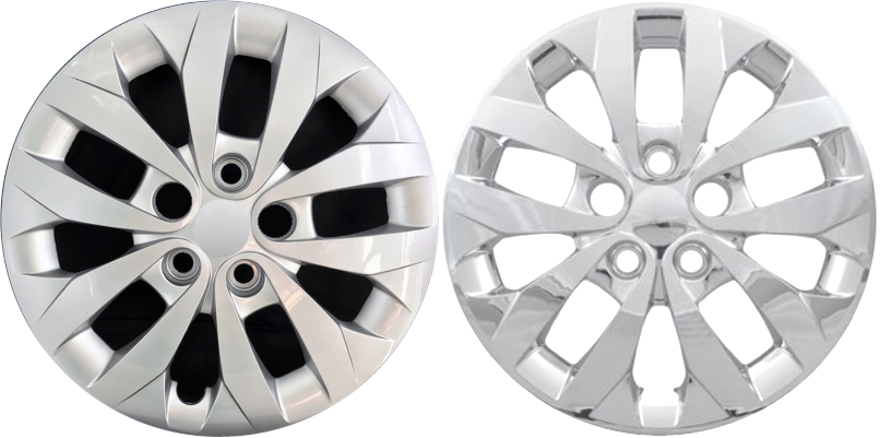 536 16 Inch Aftermarket Hyundai Elantra (Bolt On) Hubcaps/Wheel Covers Set