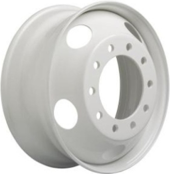 Ford F-650 1999-2024, F-750 1999-2019 powder coat silver 19.5x7.5 steel wheels or rims. Hollander part number STL29195, OEM part number .
