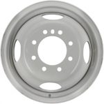 STL2125/2041 Dodge Ram 3500 DRW Wheel/Rim Steel Silver #5DB86P4A