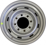 STL2043U20 Dodge 2500 Pickup, Van Wheel/Rim Steel Silver #5FS05S4A