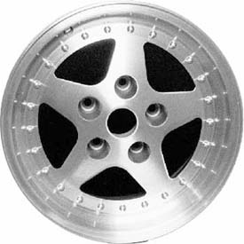 Dodge Ram 1500 1996-1998 silver machined 17x9 aluminum wheels or rims. Hollander part number ALY2088, OEM part number Not Yet Known.