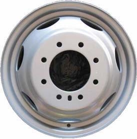 Dodge Ram 3500 DRW 2000-2002 powder coat silver or black 16x6 steel wheels or rims. Hollander part number STL2130HH, OEM part number Not Yet Known.