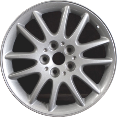 Chrysler 300M 1999-2004, LHS 1999-2001 powder coat silver 17x7 aluminum wheels or rims. Hollander part number 2157U20, OEM part number Not Yet Known.