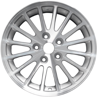 Chrysler Concorde 2002-2004, Intrepid 2002-2003 silver machined 16x7 aluminum wheels or rims. Hollander part number 2170, OEM part number Not Yet Known.