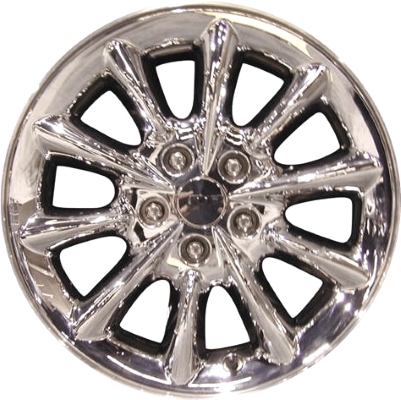 Chrysler 300M 2003-2004, Concorde 2002-2004, Intrepid 2002-2003 chrome 17x7 aluminum wheels or rims. Hollander part number 2171, OEM part number Not Yet Known.
