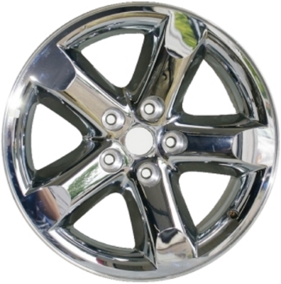 Dodge Ram 1500 2006-2008 chrome clad 20x9 aluminum wheels or rims. Hollander part number ALY2267U86, OEM part number Not Yet Known.
