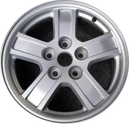 Dodge Durango 2006-2009 powder coat silver 18x8 aluminum wheels or rims. Hollander part number ALY2272, OEM part number Not Yet Known.