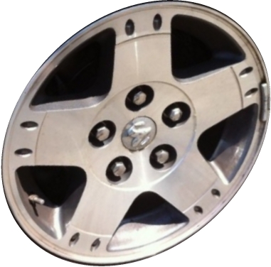 Dodge Durango 2007-2009 grey machined 17x8 aluminum wheels or rims. Hollander part number ALY2299HH, OEM part number Not Yet Known.