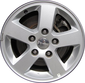 Dodge Grand Caravan 2008-2013 powder coat silver or machined 16x6.5 aluminum wheels or rims. Hollander part number ALY2334U, OEM part number Not Yet Known.