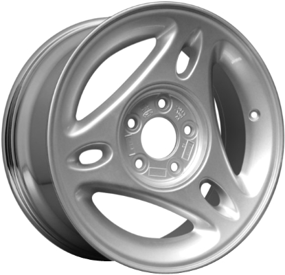 Ford Mustang 1996-2000 multiple finish options 15x7 aluminum wheels or rims. Hollander part number ALY3172U, OEM part number F6ZC1007DC, F6ZZ1007B, F7ZZ1007BA, F7ZC1007BA.