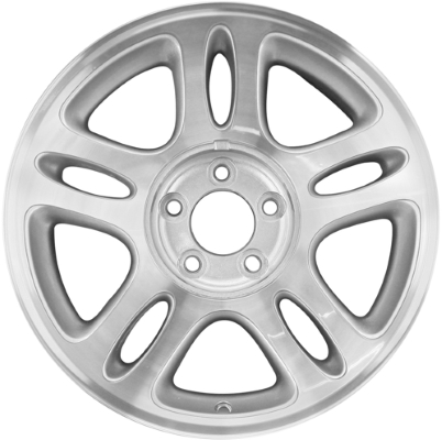 Ford Mustang 1996-1998 multiple finish options 17x8 aluminum wheels or rims. Hollander part number ALY3174HH, OEM part number F6ZC1007FA, F7ZC1007AA.