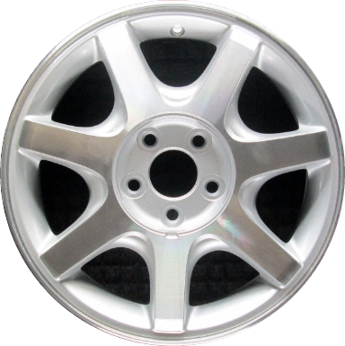 Ford Taurus 2000-2007, Mercury Sable 2000-2005 powder coat silver or machined 16x6 aluminum wheels or rims. Hollander part number 3360U, OEM part number YF4Z1007BA.