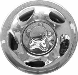 Ford Explorer 1998 polished 16x7 aluminum wheels or rims. Hollander part number ALY3413, OEM part number F87Z1007DB.