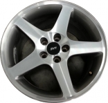ALY3476U30.PC12 Ford Mustang Wheel/Rim Grey Machined #3R3Z1007FA