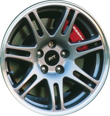 Ford Mustang 2003-2004 multiple finish options 17x9 aluminum wheels or rims. Hollander part number ALY3531U, OEM part number 3R3Z1007BA.