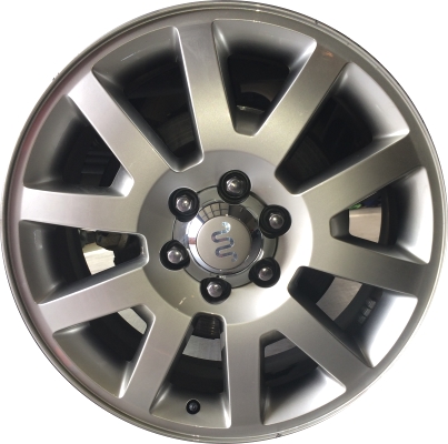Ford Expedition 2010-2014, F-150 2009-2014 powder coat silver 20x8.5 aluminum wheels or rims. Hollander part number 3789U20.LS42, OEM part number 9L3Z1007G.