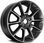 ALY3810U30 Ford Mustang Wheel/Rim Dark Grey Painted #BR3Z1007F