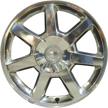 Cadillac CTS 2004-2007, STS 2005-2012 polished 17x7.5 aluminum wheels or rims. Hollander part number 4578U80/4610, OEM part number 9596894.