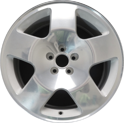 Audi TT 2000-2006 polished 17x7.5 aluminum wheels or rims. Hollander part number ALY58726U90, OEM part number 8N0601025HZ33.