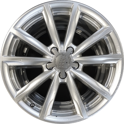 Value 10 Spokes All Painted Silver Factory Alloy Wheel 