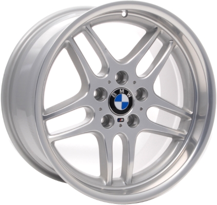 BMW 740i 1998-2001, 750i 1998-2001 multiple finish options 18x8 aluminum wheels or rims. Hollander part number 59271U, OEM part number 36112227631, 36112229730, 3611229635, 85329409911.