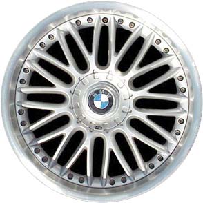 BMW 525i 2004-2007, 528i 2008-2010, 530i 2004-2007, 535i 2008-2010, 545i 2004-2005, 550i 2006-2010 powder coat silver 19x8 aluminum wheels or rims. Hollander part number, OEM part number 36116759898.
