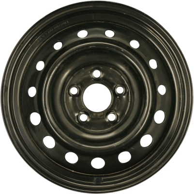 Nissan Altima 2013-2018 powder coat black 16x7 steel wheels or rims. Hollander part number STL62590/62591, OEM part number 403003TA0B, 403003TA2B.