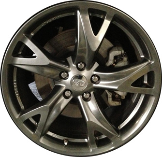 ALY62525U79 Nissan 370Z Wheel/Rim Dark Smoked Hyper Silver #D03001BC4C