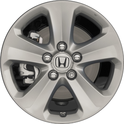 Honda Odyssey 2005-2010 powder coat grey 17x7 aluminum wheels or rims. Hollander part number ALY63984, OEM part number 42700SHJL91.