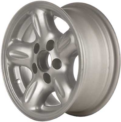 Mazda B2300 4x2-2001-2003, B2500 4x2 1998-2001, B3000 4x2 1998-2003, B4000 4x2-1998-2003 powder coat silver 14x6 aluminum wheels or rims. Hollander part number 64808, OEM part number ZZP237600, F87Z1007FA.