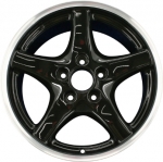 ALY6521U45/6556 Pontiac Firebird, Trans Am Wheel/Rim Black #12365483