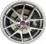 ALY68830U78 Subaru WRX BBS Wheel/Rim Smoked Hyper #28111VA050