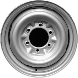 Toyota 4Runner 1986-1995, Pickup 1986-1995, T100 1993-1998 powder coat silver or black 15x6 steel wheels or rims. Hollander part number STL69202U, OEM part number 4.26014E+11.