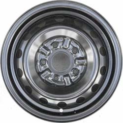 Toyota Camry 1992-2000 powder coat black 14x5.5 steel wheels or rims. Hollander part number STL69293, OEM part number 4.26113E+11.