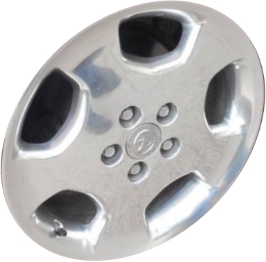 Toyota Highlander 2001-2007 polished 17x6.5 aluminum wheels or rims. Hollander part number ALY69473U80, OEM part number 4261148290, 4261148300, 4261148130.