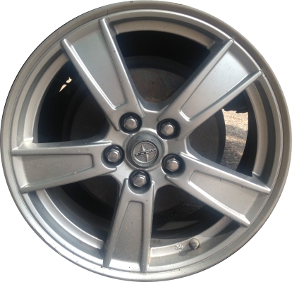 Scion xD 2008-2014 powder coat silver 16x6 aluminum wheels or rims. Hollander part number ALY69588U20, OEM part number PT90452083.