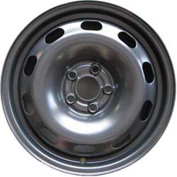 Volkswagen Beetle 2000-2001, Golf 1999-2006, Golf GTi 1999-200 Volkswagen Jetta 1999-2011 powder coat black 15x6 steel wheels or rims. Hollander part number STL69733/69870, OEM part number 1J0601027AB03C.
