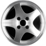 ALY69739 Volkswagen Cabrio, Golf Wheel/Rim Silver Machined #1HM601025H9QL