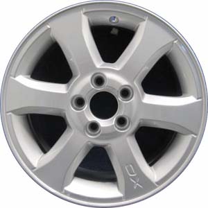 Volvo V70 2008-2010, XC70 2008-2013 powder coat silver 16x7 aluminum wheels or rims. Hollander part number 70329, OEM part number 307600650.