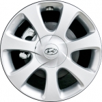 ALY70807U20.BLS09 Hyundai Elantra Wheel/Rim Silver Painted #529103X350