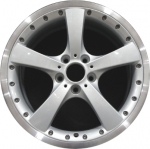 ALY59589 BMW 323i, 325i, 328i, 330i, 335i Wheel/Rim Silver #36116775604