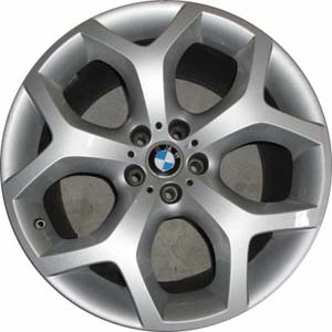 BMW X5-2007-2014, X5M 2010-2014, X6-2008-2014, X6M 2010-2014 powder coat silver 20x10 aluminum wheels or rims. Hollander part number 71177U20, OEM part number 36116772249.